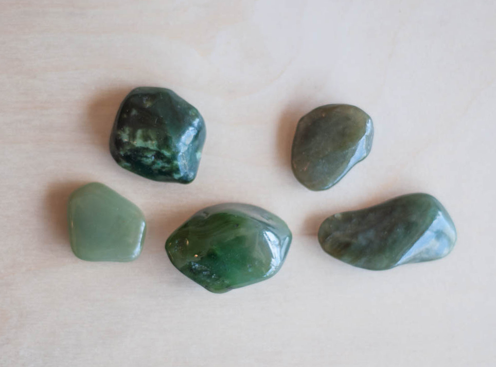 Tumbled Jade | Tumbled Small Crystals | Village Rock Shop