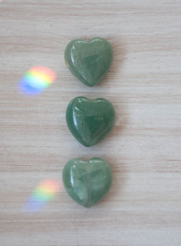 Green Aventurine Heart - medium